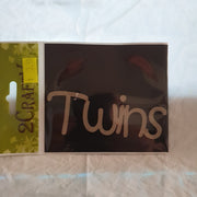 2CRAFTY Chip Board - Twins